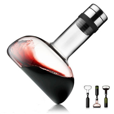 Sembler élégant de décanteur en verre sans plomb de vin écologique pour Restarent/partie fournisseur
