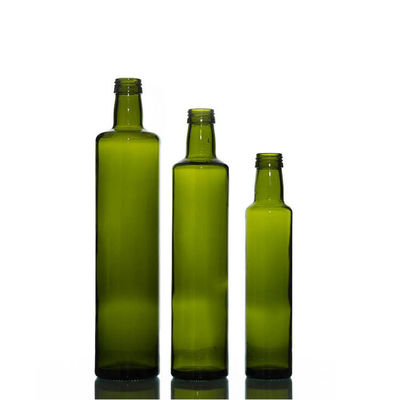 Conteneur en verre d'huile d'olive de cuisine, service à condiments classique d'huile d'olive avec Pourer fournisseur