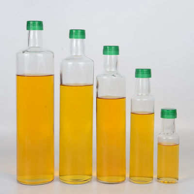 Conteneur en verre de bouteille d'huile d'olive de mur épais avec le bouchon de bec/vis fournisseur