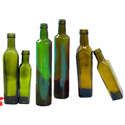 Bouteilles de fantaisie d'huile d'olive de cuisine, bouteille de jet d'huile de friture avec le couvercle en métal fournisseur