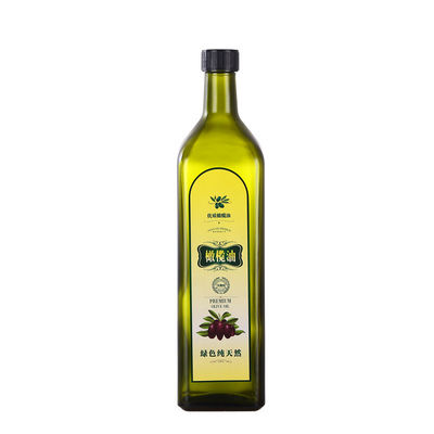 Verre vide bouteilles d'huile de l'olive 250 ml/500ml, verre écologique de décanteur d'huile d'olive fournisseur
