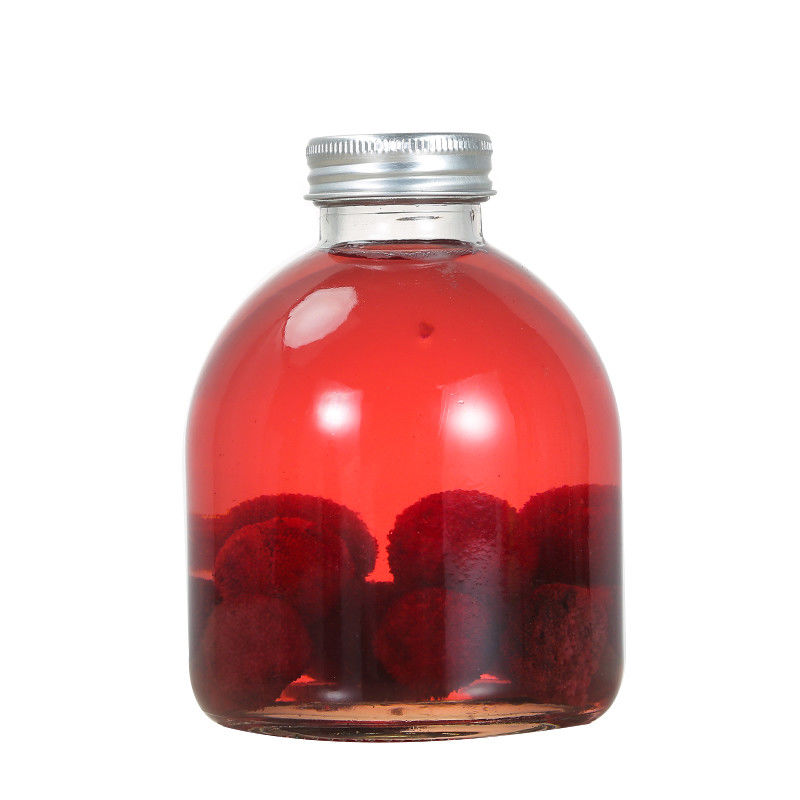 Bouteille froide extérieure des boissons 500ml, bouteille en verre formée ronde spéciale d'esprit fournisseur