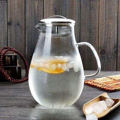 la carafe moderne de l'eau 64oz avec la tasse pour la boisson/fruit a infusé l'eau écologique fournisseur
