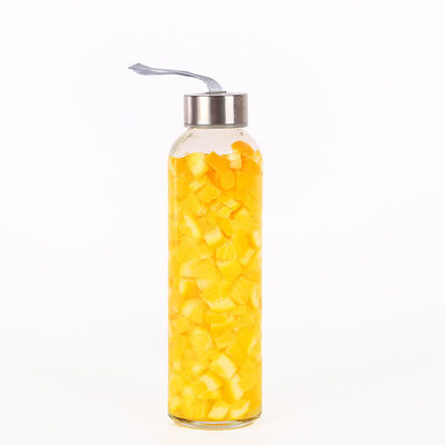 Triangle en verre portative pure de bouteille de boisson de sport formée pour le boire doux fournisseur