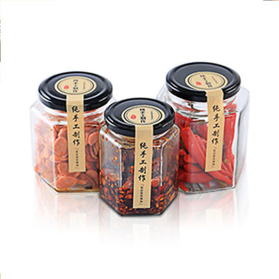 Pots de mise en boîte en verre de stockage de nourriture, gingembre/pots en verre d'épices petits avec des couvercles fournisseur